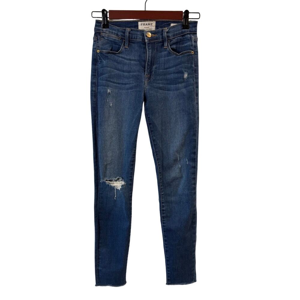 Frame Women’s Le High Skinny Ankle Jeans Size 25